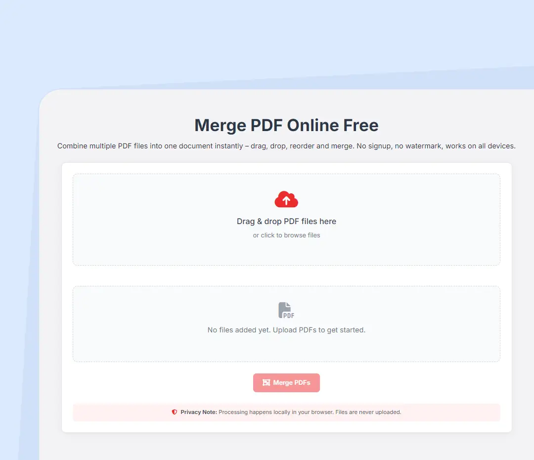 Merge PDF